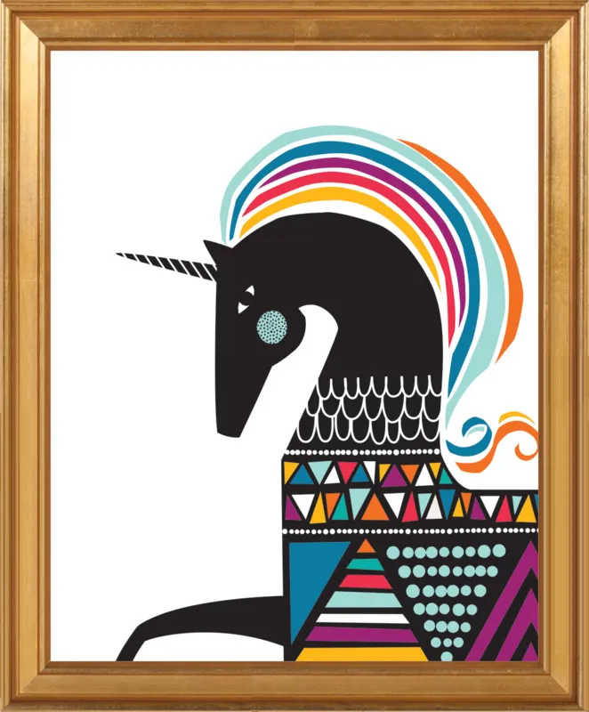 Unicorn by Rob Blackard for Artfully Walls