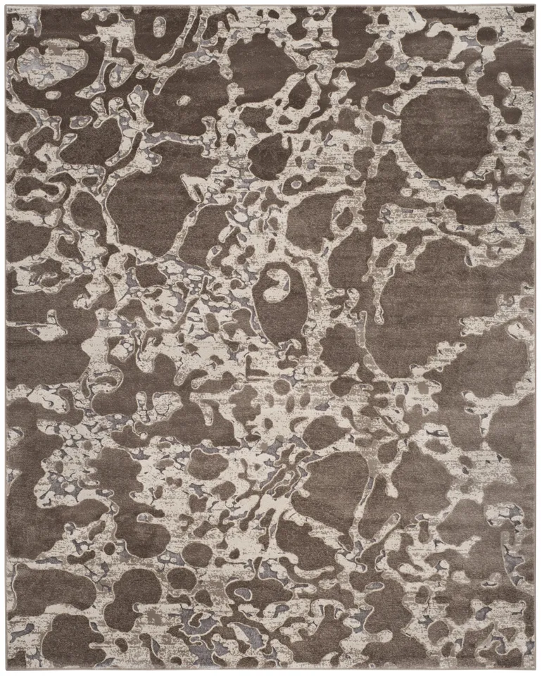 Arlo Home Woven Area Rug, VGE308C, Taupe,  8' X 10'