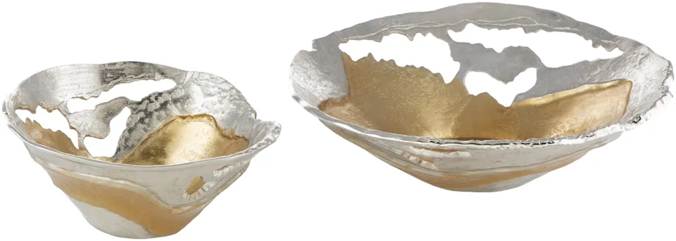 Ambrosia AOA-003 6"H x 17"W x 18"D,  5"H x 12"W x 12"D Decorative Bowl