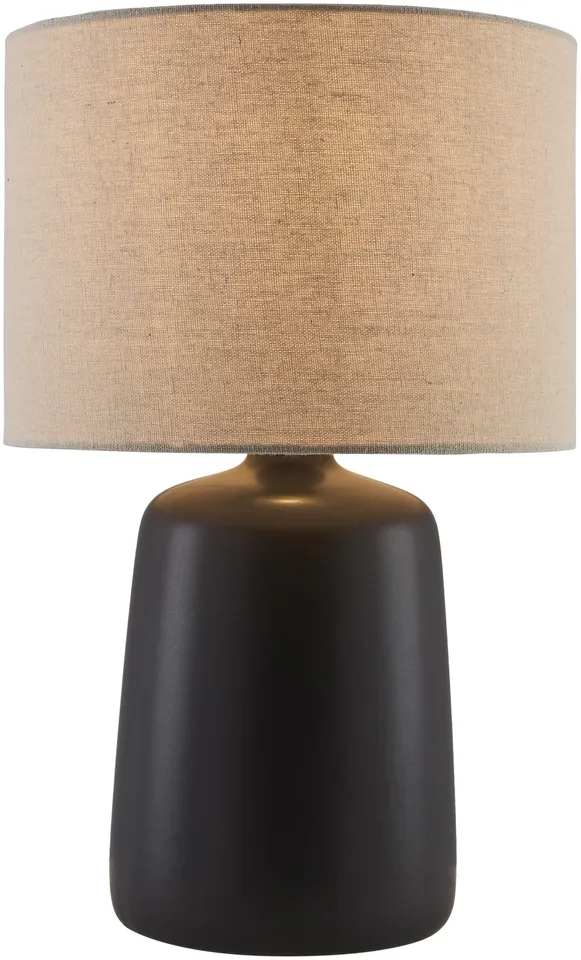 Elio  Glazed 16"H x 10"W x 10"D Accent Table Lamp