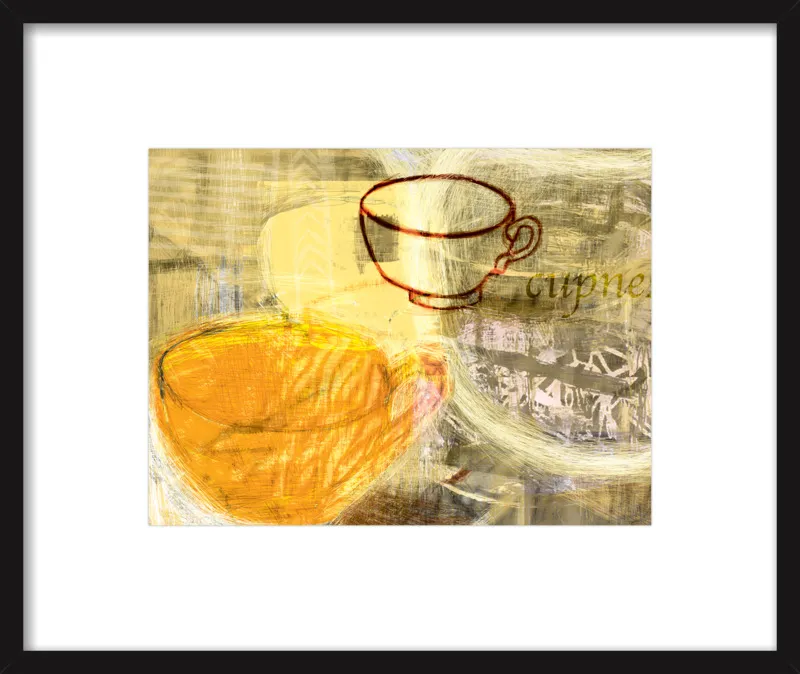 Still Life with Cups by Carmel Kushnir for Artfully Walls