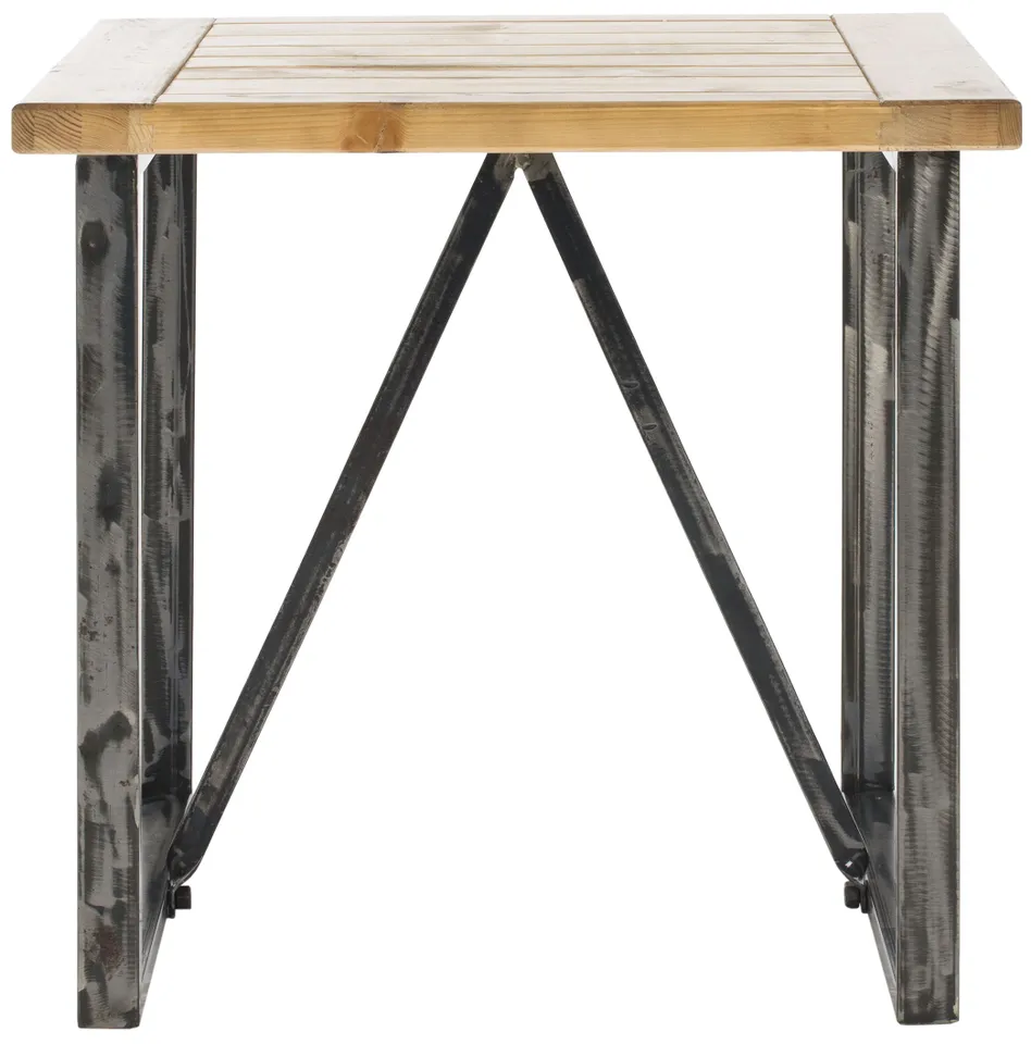 Chase Wood Top End Table - Natural