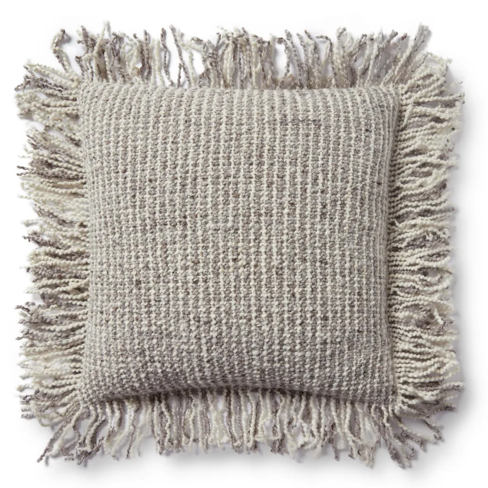 Loloi No Name Ivory / Beige 22" x 22" Cover w/Down