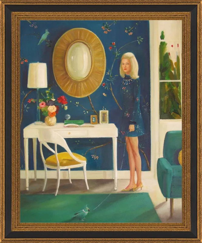 The Invisible Nature of Tansy Fairchild by Janet Hill for Artfully Walls