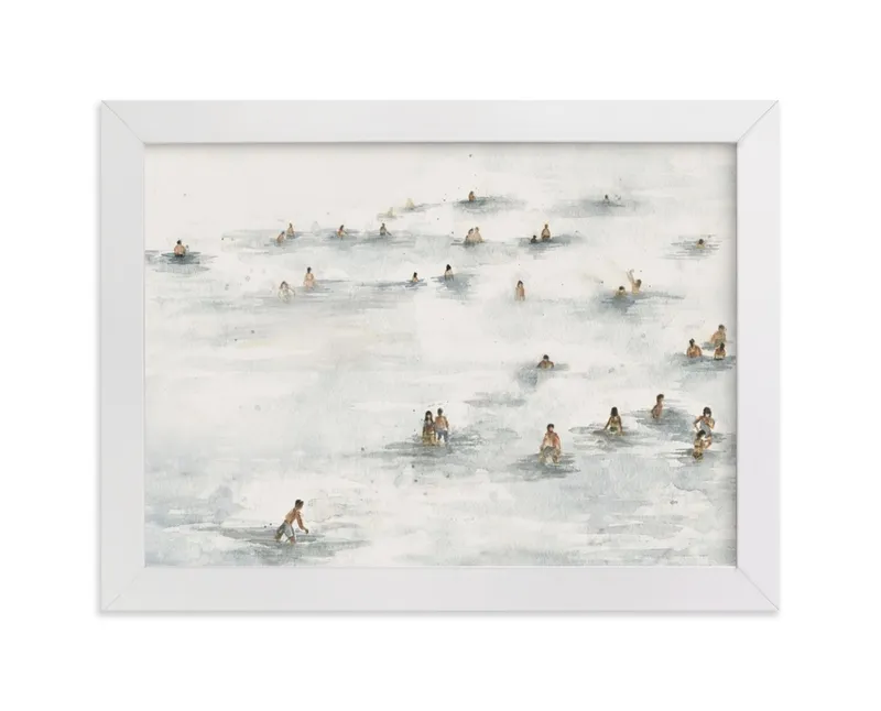 on The Beach Limited Edition Fine Art Print