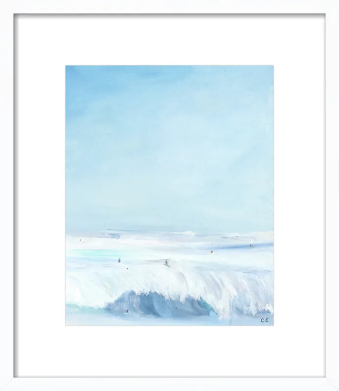 Wave Riders  by Caroline Chriss  for Artfully Walls