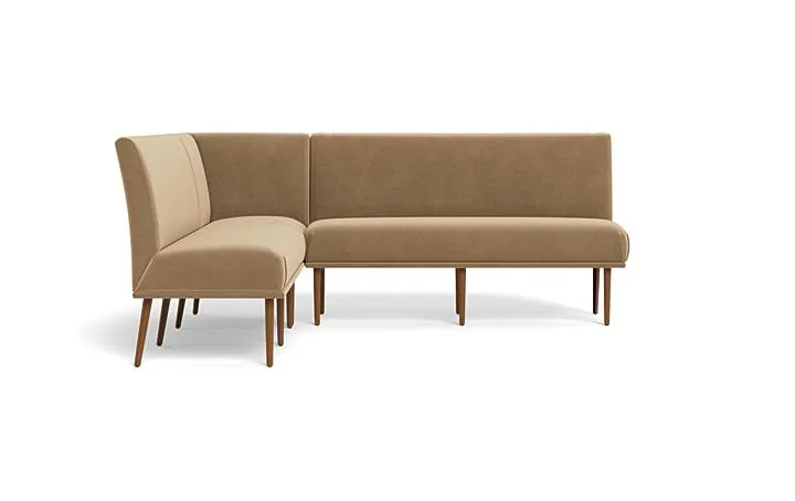 Dorian Upholstered Corner Banquette with Tufting Option