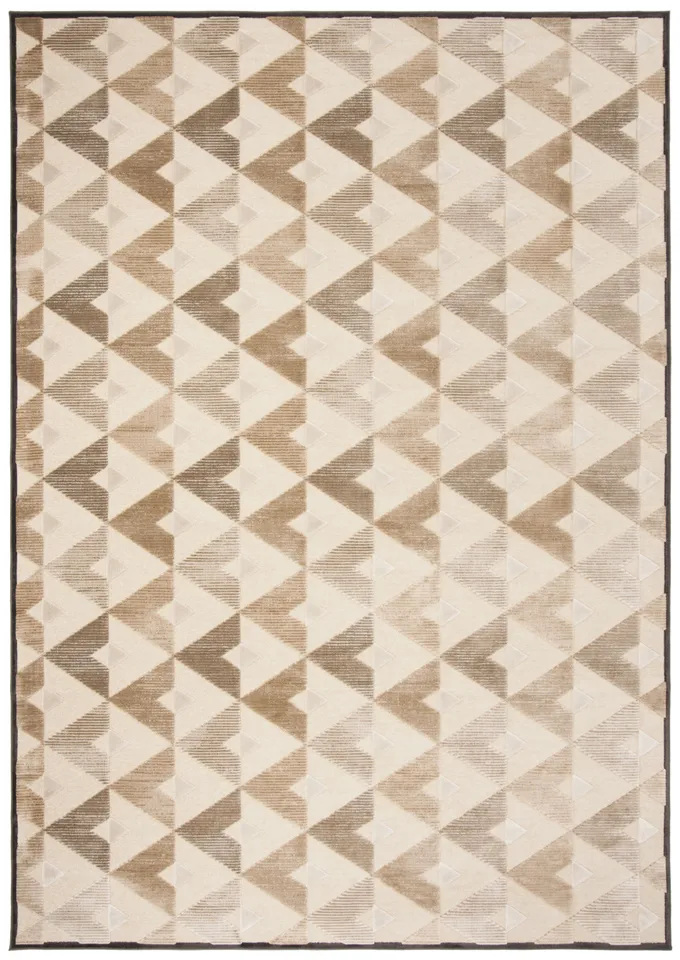 Arlo Home Woven Area Rug, PAR132-3340, Soft Anthracite/Cream,  8' X 11' 2"