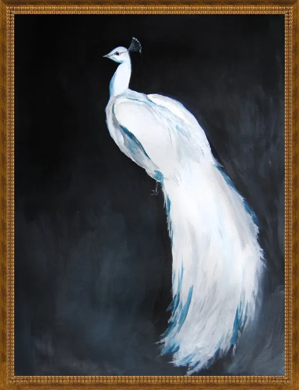 White Peacock II by Christine Lindstrom for Artfully Walls