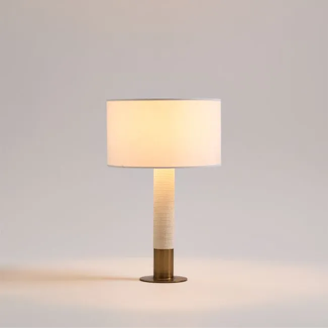 Larsen Sandstone Mini Table Lamp 15"
