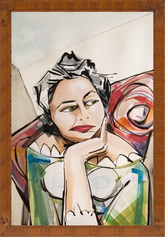 Ponder by Becky Aubry for Artfully Walls