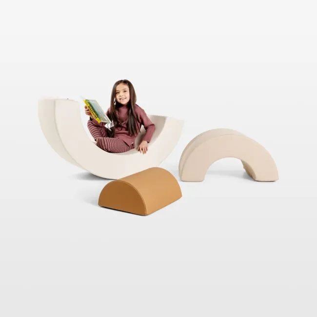 Gathre Millet Beige Foam Kids Arc Playset