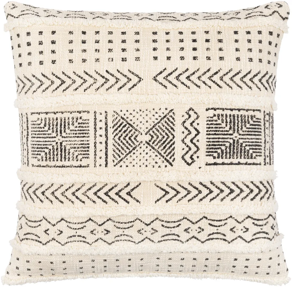 Azibo AZB-002 18"L x 18"W Polyester Filled Pillow