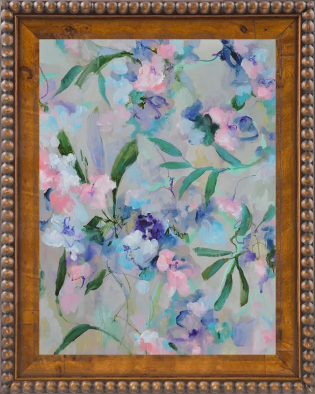 Arrangement in Blue and Lilac by Sonal Nathwani for Artfully Walls