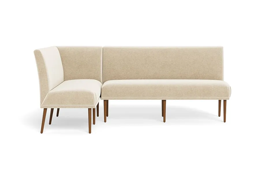 Dorian Upholstered Left Banquette with Tufting Option