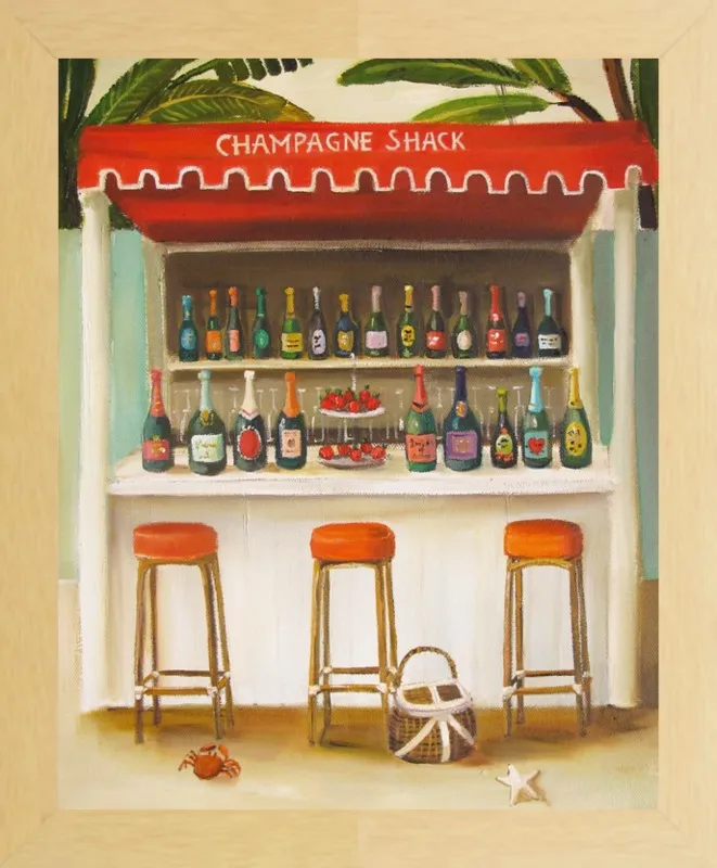 Champagne Shack by Janet Hill for Artfully Walls