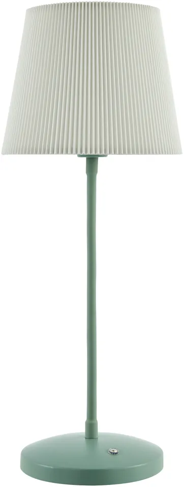 Rigel  Plated 21"H x 8"W x 8"D Buffet Table Lamp