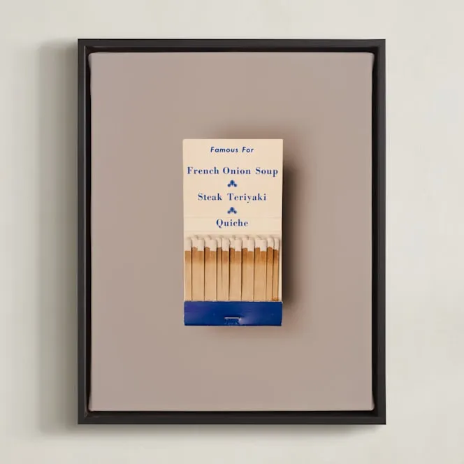 Famous Food Blue Limited Edition Fine Art Print