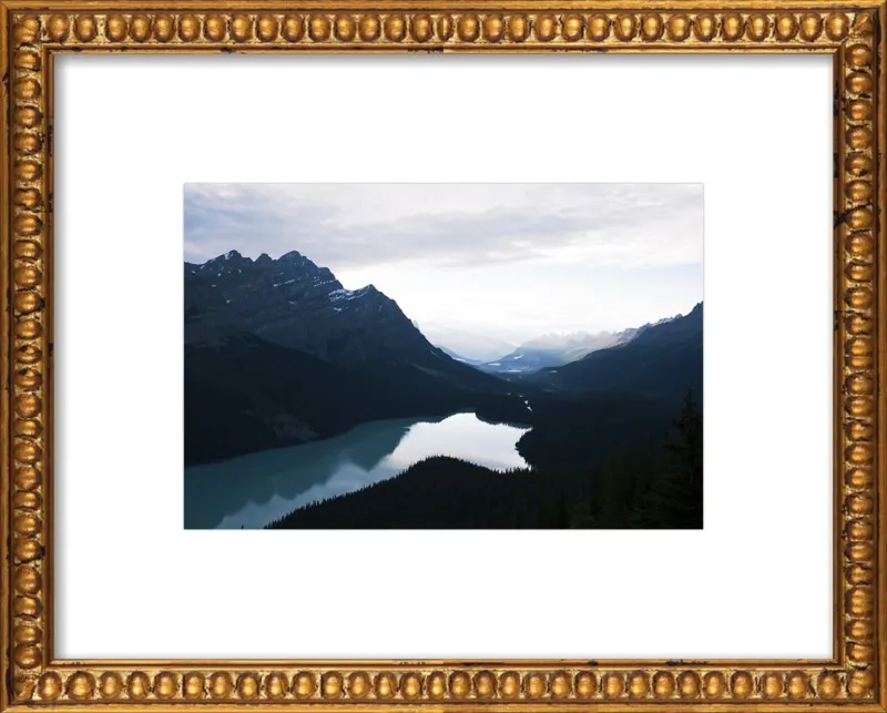 Summer Night on Peyto Lake  by Tracy Zhang for Artfully Walls