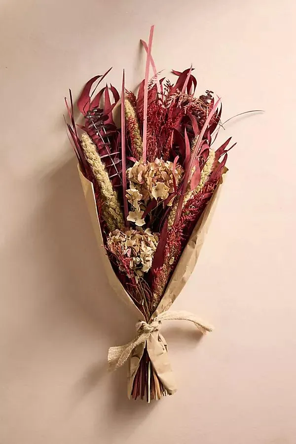 Dried Burgundy Blush Bouquet