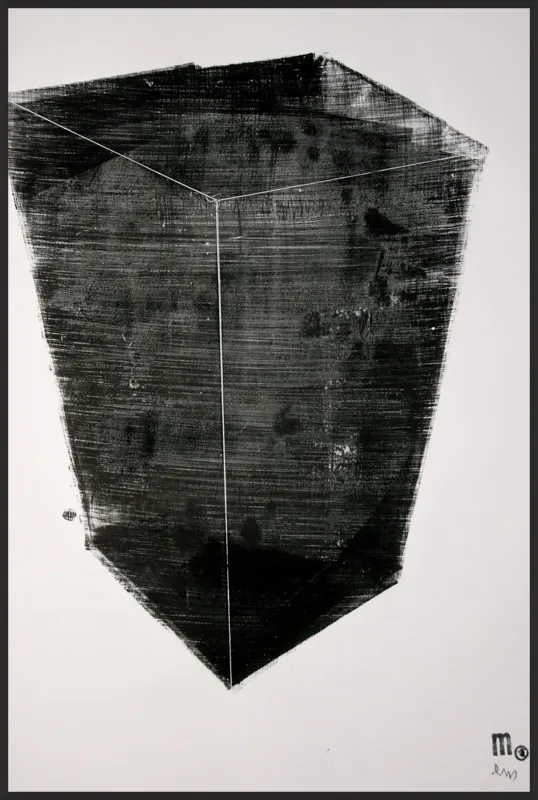 Sgraffito 424 by Michael Lentz for Artfully Walls