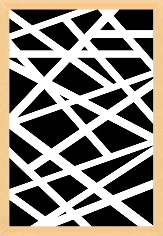 Criss Cross by Emine Ortega for Artfully Walls