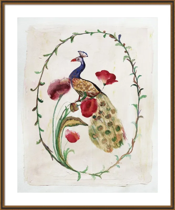 Peacock by Ruti Shaashua for Artfully Walls