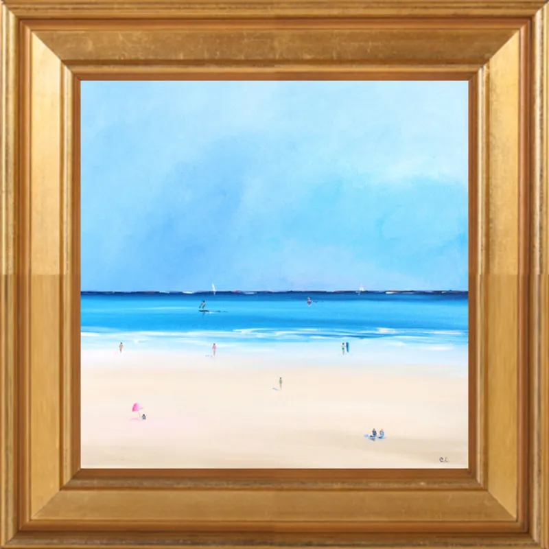 Smooth Ocean Sale by Caroline Chriss  for Artfully Walls