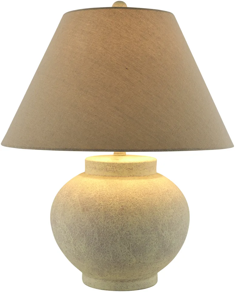 Youri  Hand Finished 23"H x 19"W x 19"D Accent Table Lamp