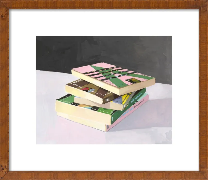 Vonnegut Stack by Elizabeth Mayville for Artfully Walls