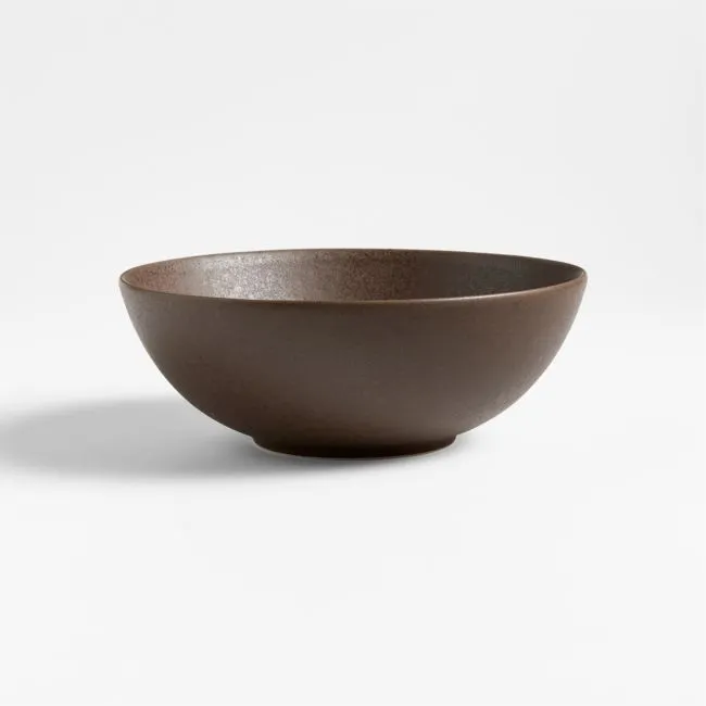 Craft Espresso Stoneware Cereal Bowl