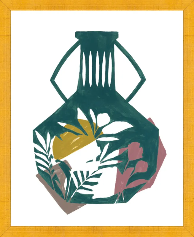 Vase Shapes by Cece Merkle for Artfully Walls