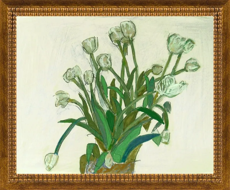 viridiflora tulip by Liz Innvar for Artfully Walls