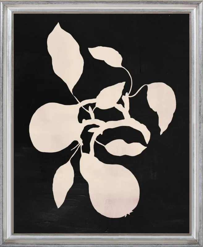 pears black and white by Ruti Shaashua for Artfully Walls