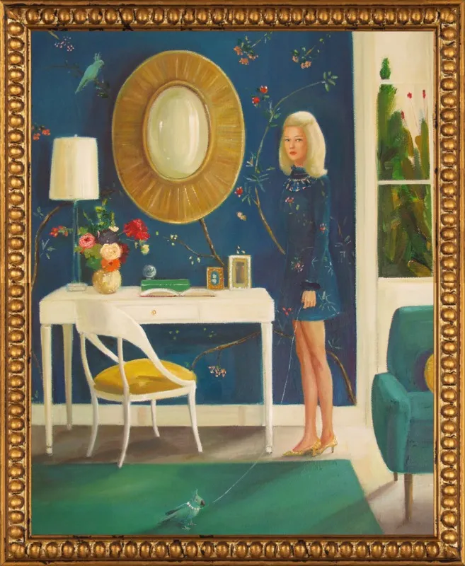 The Invisible Nature of Tansy Fairchild by Janet Hill for Artfully Walls