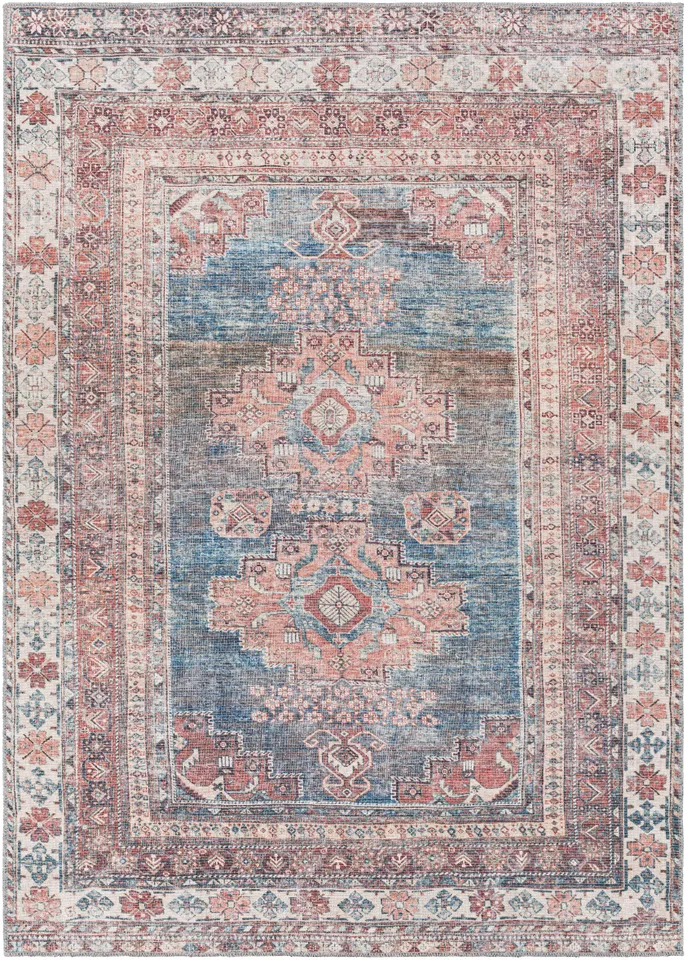 Colin Beige Indoor 5'3" x 7'3" Machine Woven Rug