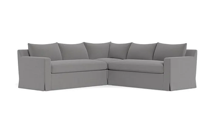 Sloan Slipcovered Corner 4-Seat Sectional Sofa