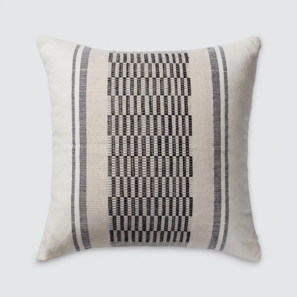 The Citizenry Adhira Pillow | Ecru
