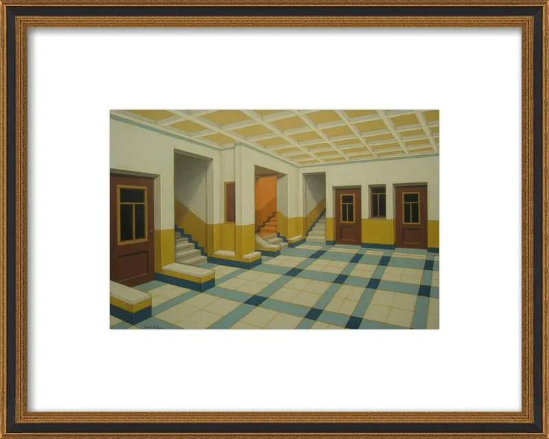 Interior 5 by Yacov Gabay for Artfully Walls