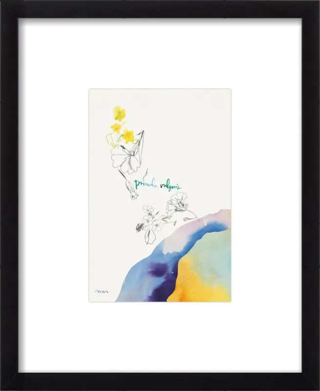 Primula Vulgaris by META WRABER for Artfully Walls
