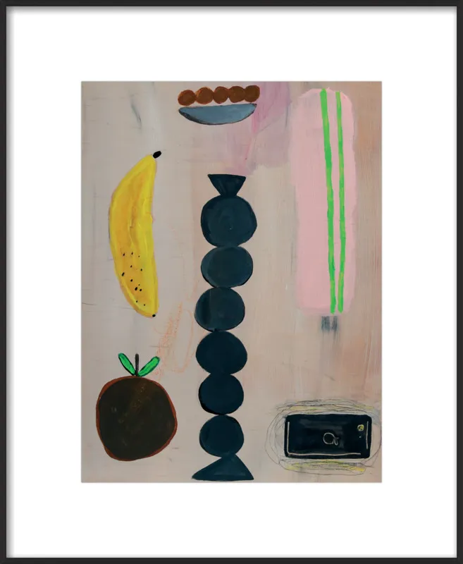 Still life with a phone vibration by Agata Królak for Artfully Walls