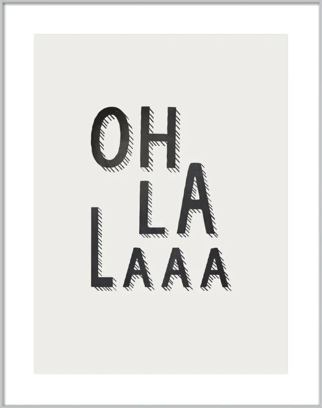 Oh la la by Lonneke de Roos - Kind of Style for Artfully Walls