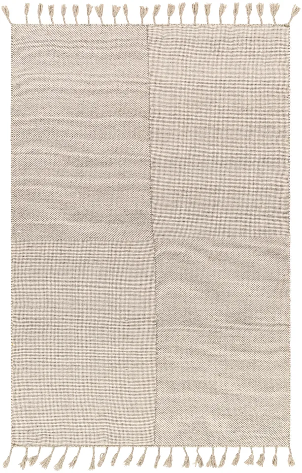 Vivian Beige Indoor 2' x 3' Handmade Rug