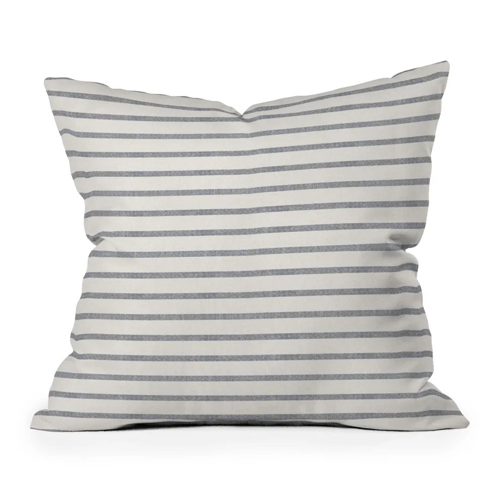 Dhurban Stripe by Holli Zollinger - Outdoor Throw Pillow 18" x 18"