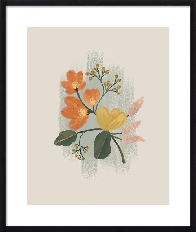 Vintage Floral Bouquet  by Nancy Noreth for Artfully Walls