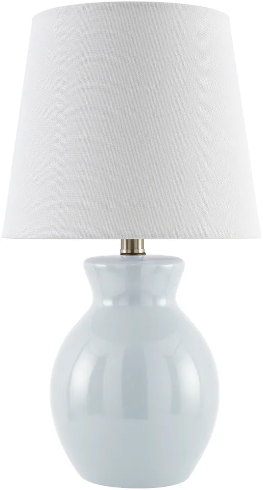 Stella Diminuta  Glazed 15"H x 8"W x 8"D Accent Table Lamp