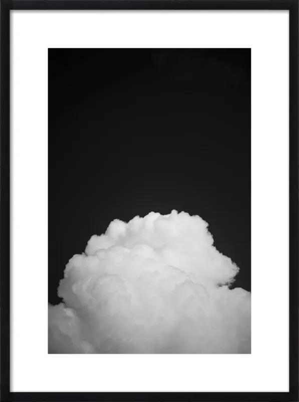 Black Clouds II by Tal Paz-Fridman for Artfully Walls