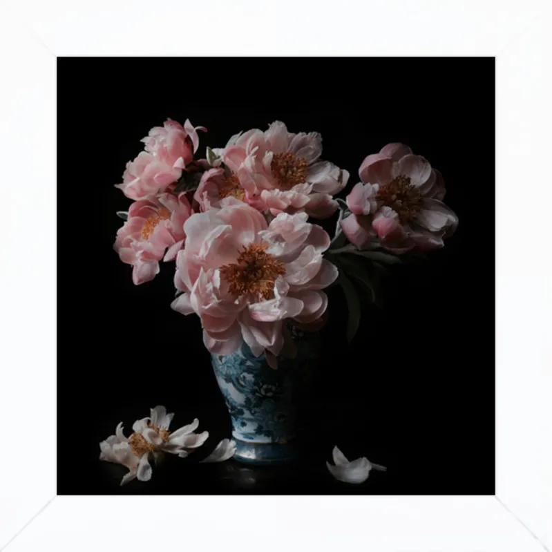 Pink Peonies  by Lucy Snowe for Artfully Walls