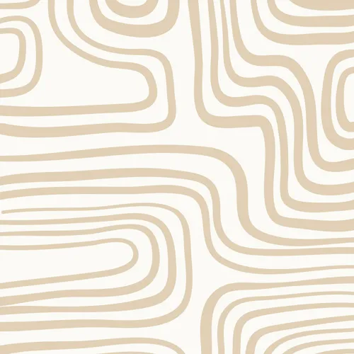 Coeur Neutral by Iveta Abolina - Shower Curtain Standard 71" x 74" with Liner