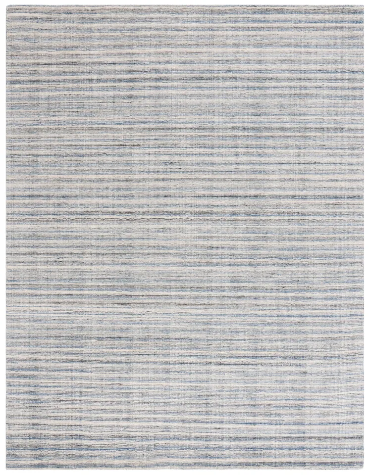 Safavieh Couture Mirage Collection Hand Loomed Area Rug, Ivory / Blue, 8' x 10'